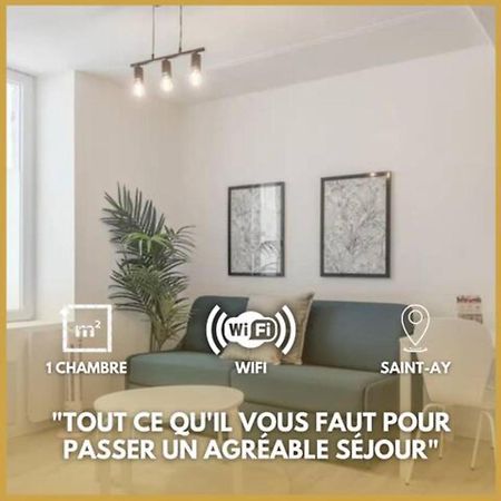Charme De Loire A St Ay *T2* Saint-Ay Exterior foto