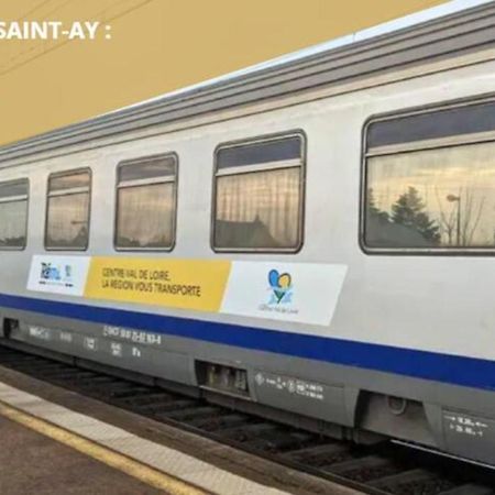 Charme De Loire A St Ay *T2* Saint-Ay Exterior foto